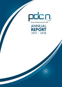 PDCN Annual Report 2017/18 cover