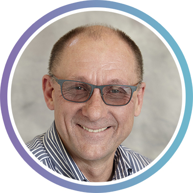 A headshot photo of Stuart Greenfield, Project Officer, ILC DPFO Project